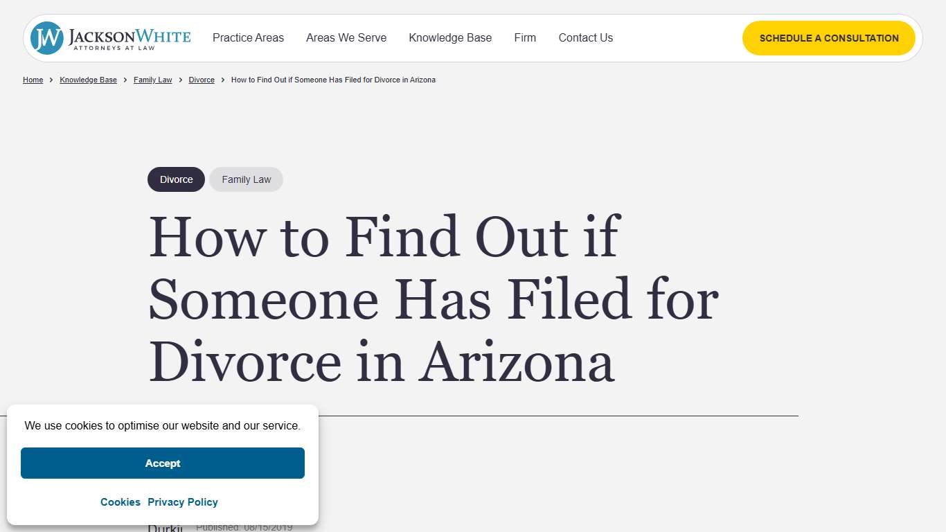 How to Find Out if Someone Has Filed for Divorce in Arizona
